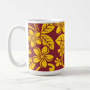 ISLAND PLUMERIA (CARDINALGOLD) KAFFEMUGG