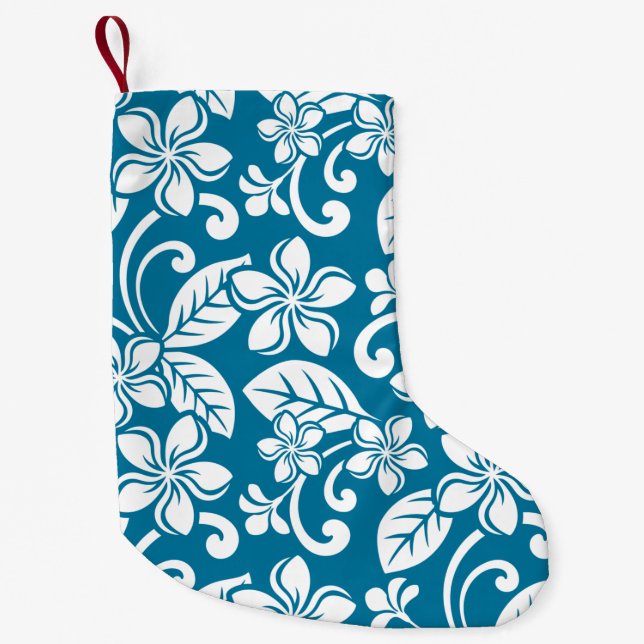 ISLAND PLUMERIA (CARIBBEAN BLUE) LITEN JULSTRUMPA (Framsidan)