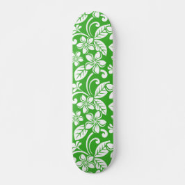 ISLAND PLUMERIA (CITRUS-GRÖNTEN) MINI SKATEBOARD BRÄDA 18,5 CM