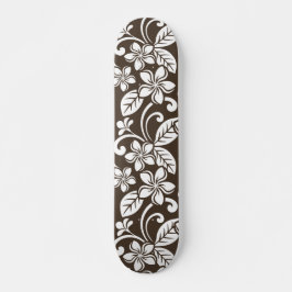 ISLAND PLUMERIA (COFFEE BROWN) MINI SKATEBOARD BRÄDA 18,5 CM