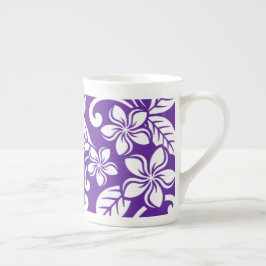 ISLAND PLUMERIA (LILA) BONE CHINA MUGG BENPORSLIN MUGG