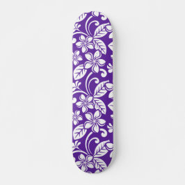 ISLAND PLUMERIA (LILA) MINI SKATEBOARD BRÄDA 18,5 CM