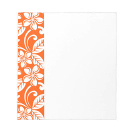 ISLAND PLUMERIA (MYCKET ORANGE) ANTECKNINGSBLOCK