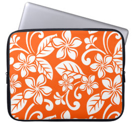 ISLAND PLUMERIA (MYCKET ORANGE) Electronics Bag Laptop Fodral