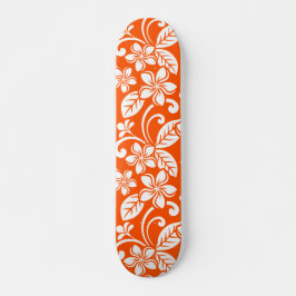 ISLAND PLUMERIA (MYCKET ORANGE) Skateboard