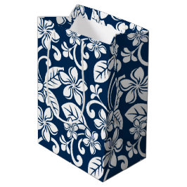 ISLAND PLUMERIA (NAVY BLUE)