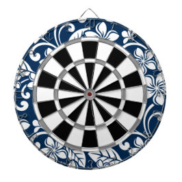 ISLAND PLUMERIA (NAVY BLUE) DARTTAVLA