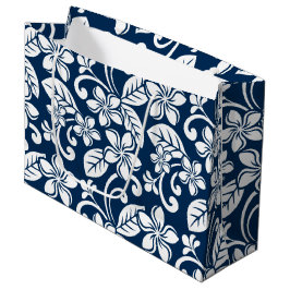 ISLAND PLUMERIA (NAVY BLUE) Gift Bag