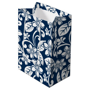 ISLAND PLUMERIA (NAVY BLUE) Gift Bag