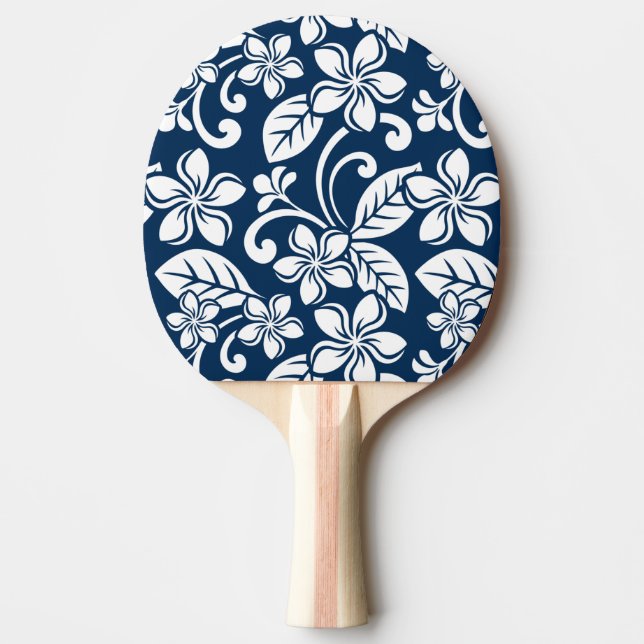 ISLAND PLUMERIA (NAVY BLUE) PINGISRACKET (Framsidan)