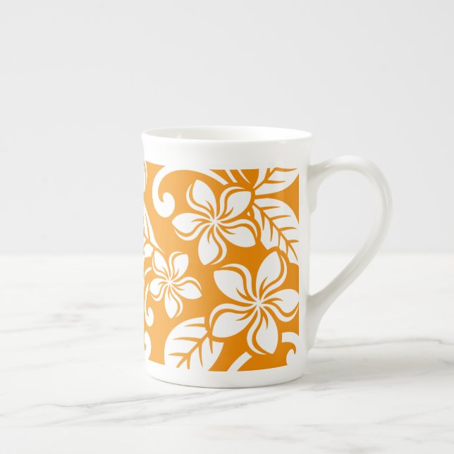 ISLAND PLUMERIA (ORANGE) BENPORSLIN MUGG (Höger)