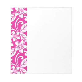 ISLAND PLUMERIA (SHOCK ROSA) ANTECKNINGSBLOCK