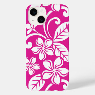 ISLAND PLUMERIA (SHOCK ROSA) Fodral-Mate iphone ca