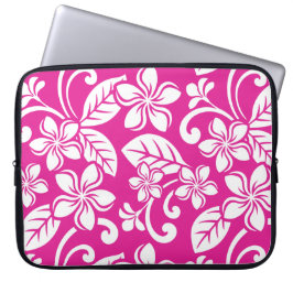 ISLAND PLUMERIA (SHOCK ROSA) LAPTOP FODRAL