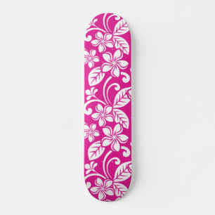 ISLAND PLUMERIA (SHOCK ROSA) MINI SKATEBOARD BRÄDA 18,5 CM