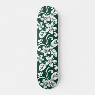 ISLAND PLUMERIA (SKOGSGRÖNTEN) MINI SKATEBOARD BRÄDA 18,5 CM