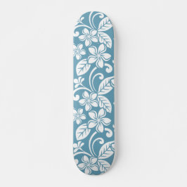 ISLAND PLUMERIA (SLAT BLUE) MINI SKATEBOARD BRÄDA 18,5 CM