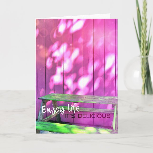 ISLAND PREPPY Greeting Card Tack Kort (Framsida)