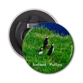 Island - Puffins Flasköppnare