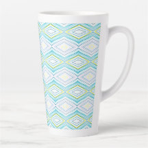 Island Rhombus Latte Mugg