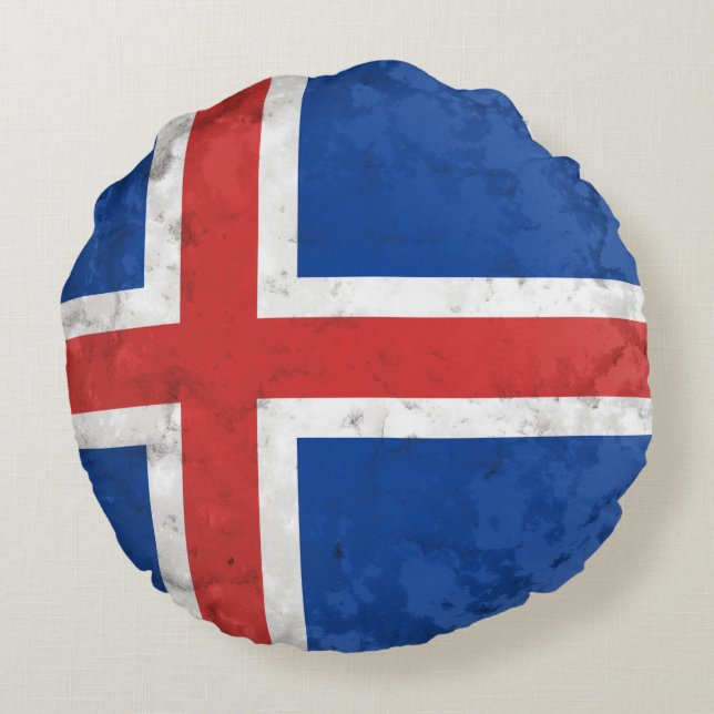 Island Rund Kudde (Baksidan)