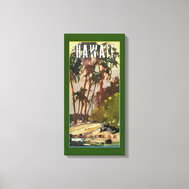 Island Serenity Canvastryck (Framsida)