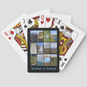 Island, sommarlandskap casinokort