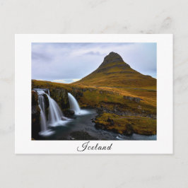 Island souvenir-vykort vykort