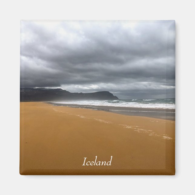 Island strandmagnet magnet (Framsidan)