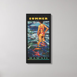 Island Summer Canvastryck