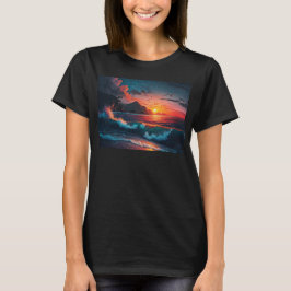 ISLAND SUNSET #1 T SHIRT