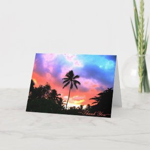 Island Sunset Kort