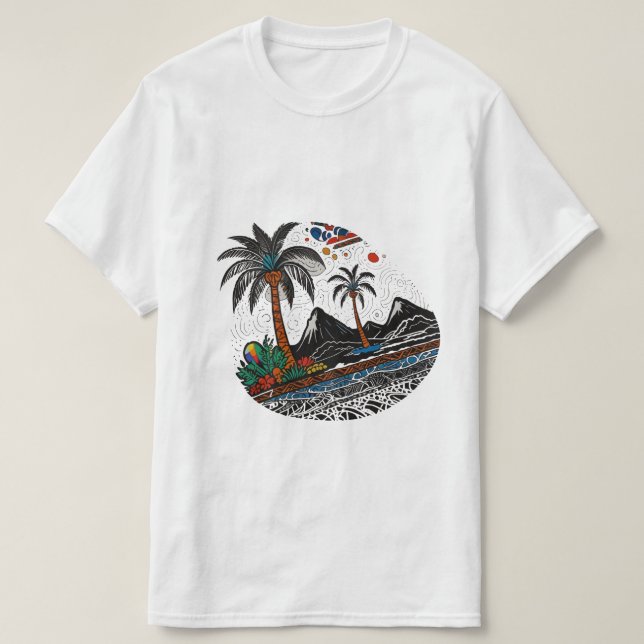 ISLAND T SHIRT (Design framsida)