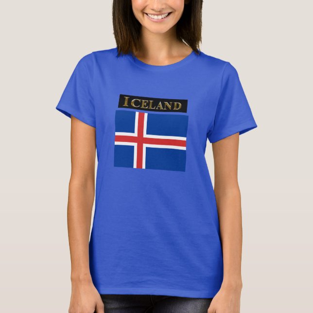 ISLAND T SHIRT (Framsida)