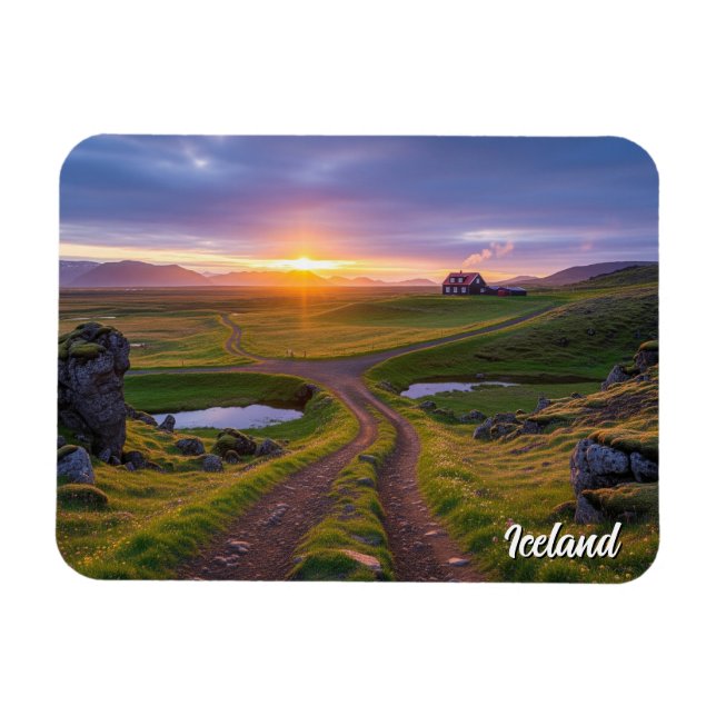 Island Travel Magnet (Horisontell)