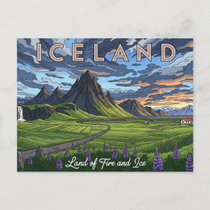 Island Travel Vykort