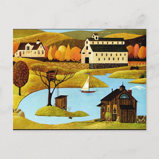 Island Treehouse Vykort (Framsida)