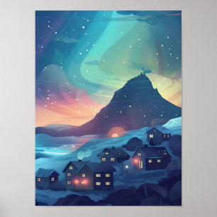 Island Tryck Island Illustration Island Resa