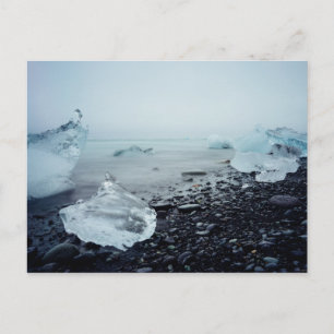 Island Turism Ice Ocean Beach Beval Nature Vykort