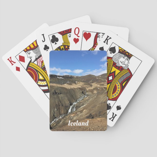 Island - Uppspelningskort Casinokort (Baksidan)