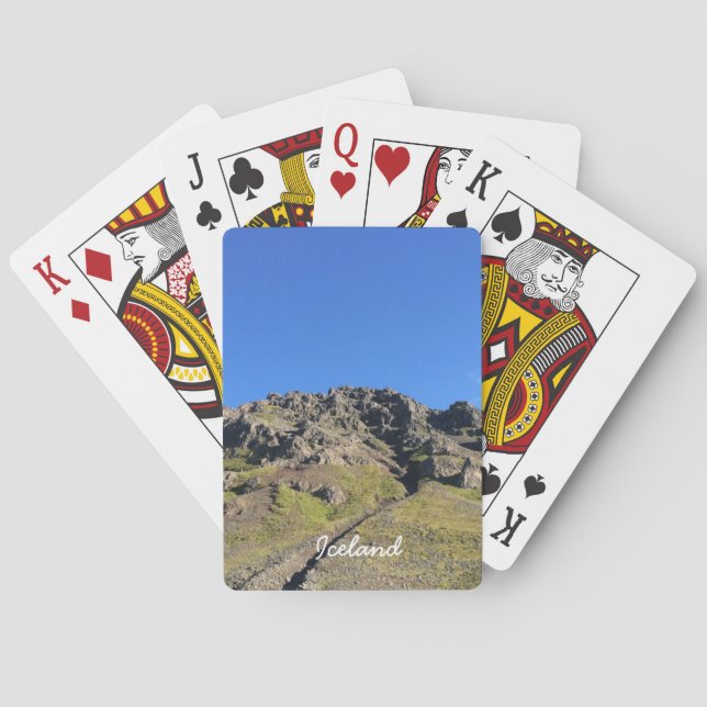 Island - Uppspelningskort Casinokort (Baksidan)