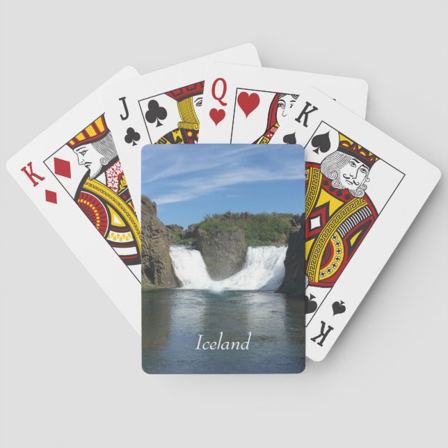 Island - Uppspelningskort Casinokort (Baksidan)