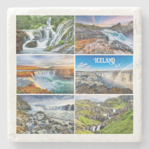 Island Vattenfall Stenunderlägg
