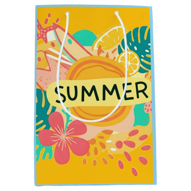 "Island Vibes: Sommar T-Shirt Design (Framsidan)