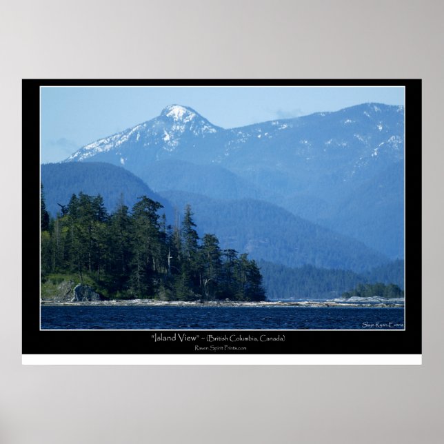 "ISLAND VIEW" FotoPoster Poster (Framsidan)