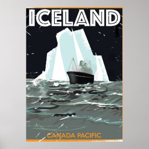 Island Vintage affisch