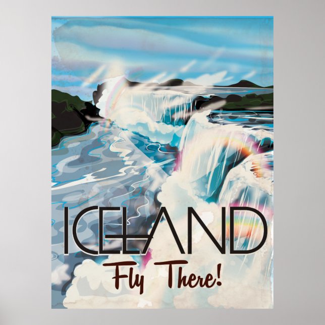 Island Vintage resor Poster (Framsidan)