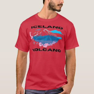 Island Volcano T Shirt