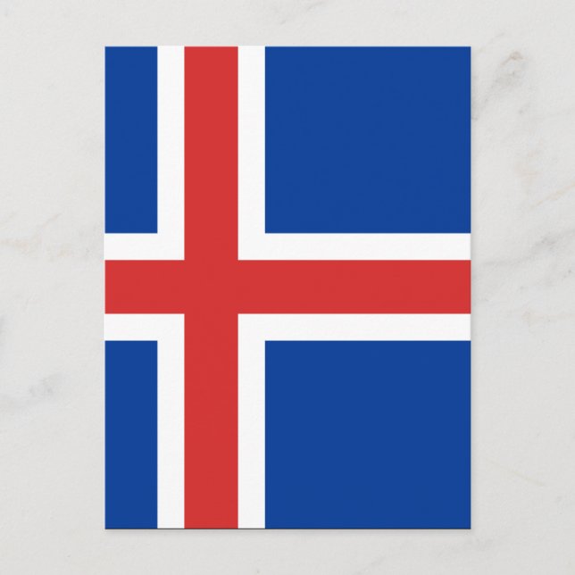 island vykort (Framsida)