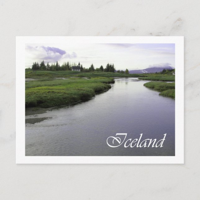 Island Vykort (Framsida)